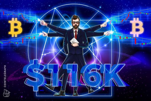 Bitcoin traders have these BTC price levels in mind at $116K