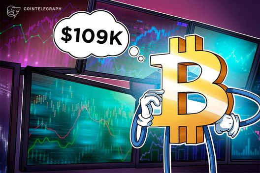 Bitcoin falls under $109K as traders brace for Friday’s $22B BTC options expiry