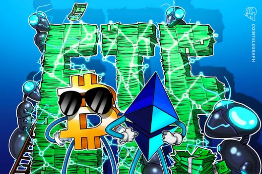 Ether ETFs log straight week of outflows, $796M pulled as price drops 10%