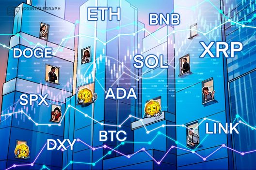 Price predictions 9/1: SPX, DXY, BTC, ETH, XRP, BNB, SOL, DOGE, ADA, LINK
