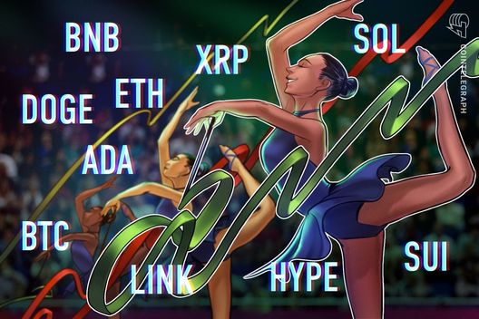 Price predictions 9/5: BTC, ETH, XRP, BNB, SOL, DOGE, ADA, LINK, HYPE, SUI