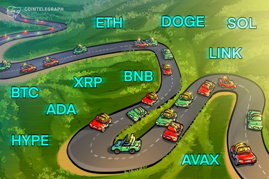 Price predictions 9/19: BTC, ETH, XRP, BNB, SOL, DOGE, ADA, HYPE, LINK, AVAX